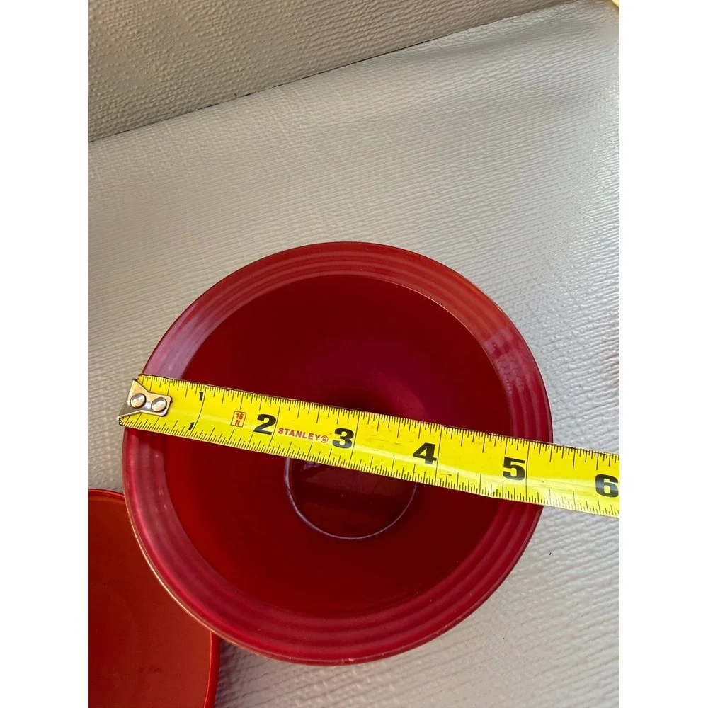 Tupperware Red Small Serving Storage Bowl 550ml with Lid 5621B-3